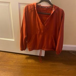 Prana Farin pullover size extra small, Smokey blue color, smoke free home